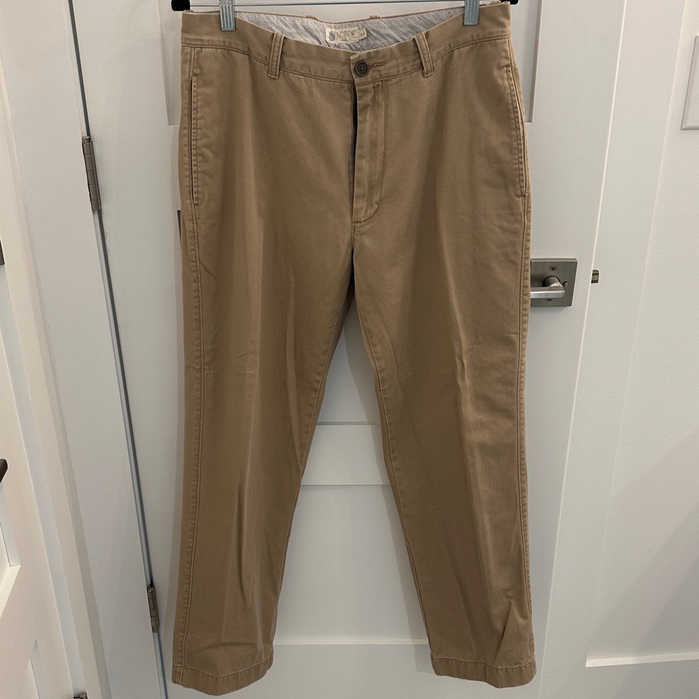 J. Crew Men's Khaki Chinos